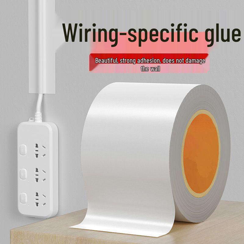 Self-Adhesive Cable Raceway Cover - Wall Mount Cable Organizer