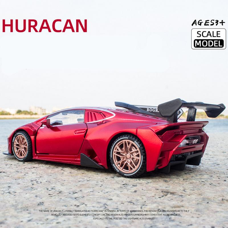 1/32 Lamborghini Aventador HURACAN EVO Alloy Sports Car Model Diecast & Toy Vehicles Metal Toy Car Model Collection Simulation Kids Toy Gift