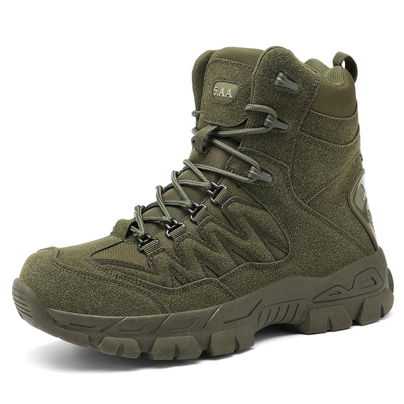 Tactical Combat Boots Men Desert Boots Outdoor Hiking Boots Ankle Shoes For Men Work Safty Shoes