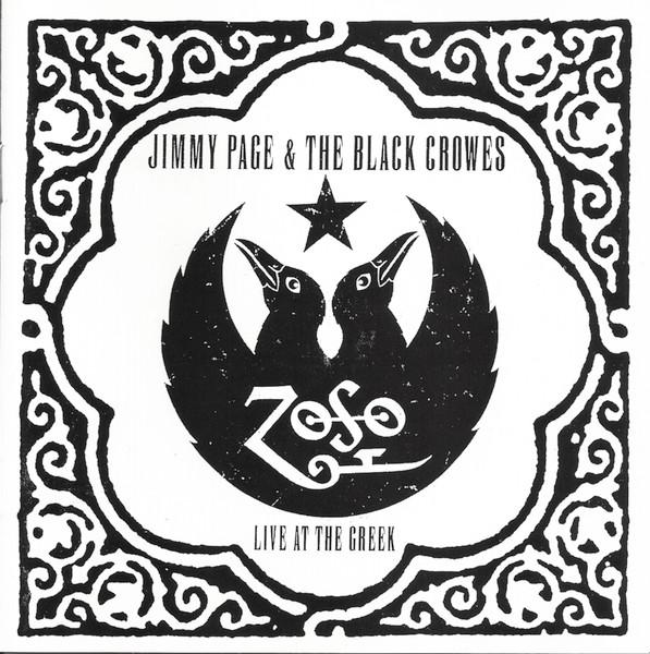 CD ДЖИММИ ПЕЙДЖ THE BLACK CROWES Live At The Greek TVT21402 TVT Records 2000 США Рок Б/у
