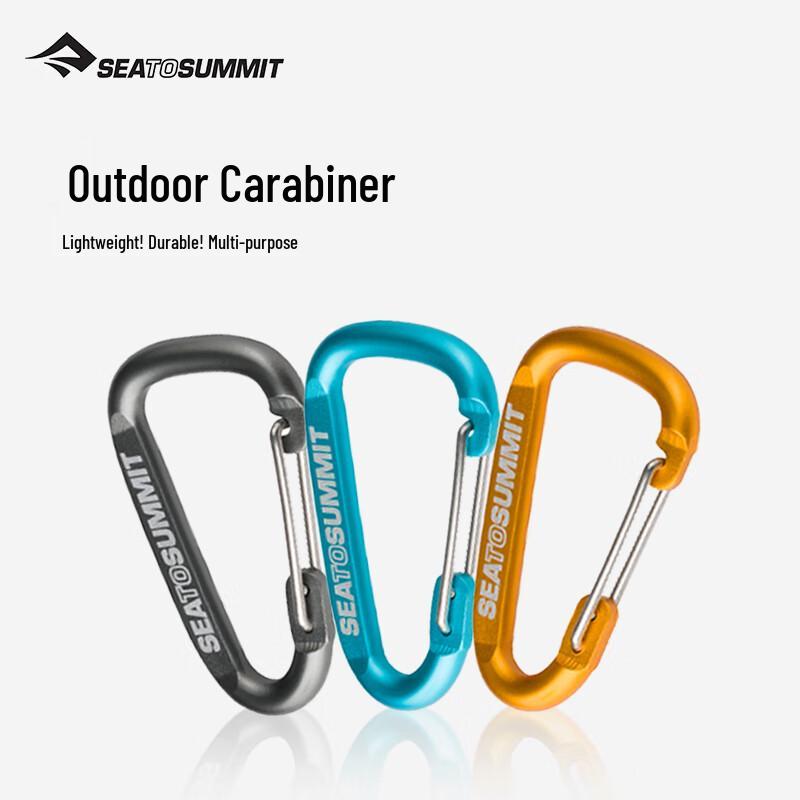 SEA TO SUMMIT Aluminum Alloy D-Ring Carabiner Keychain