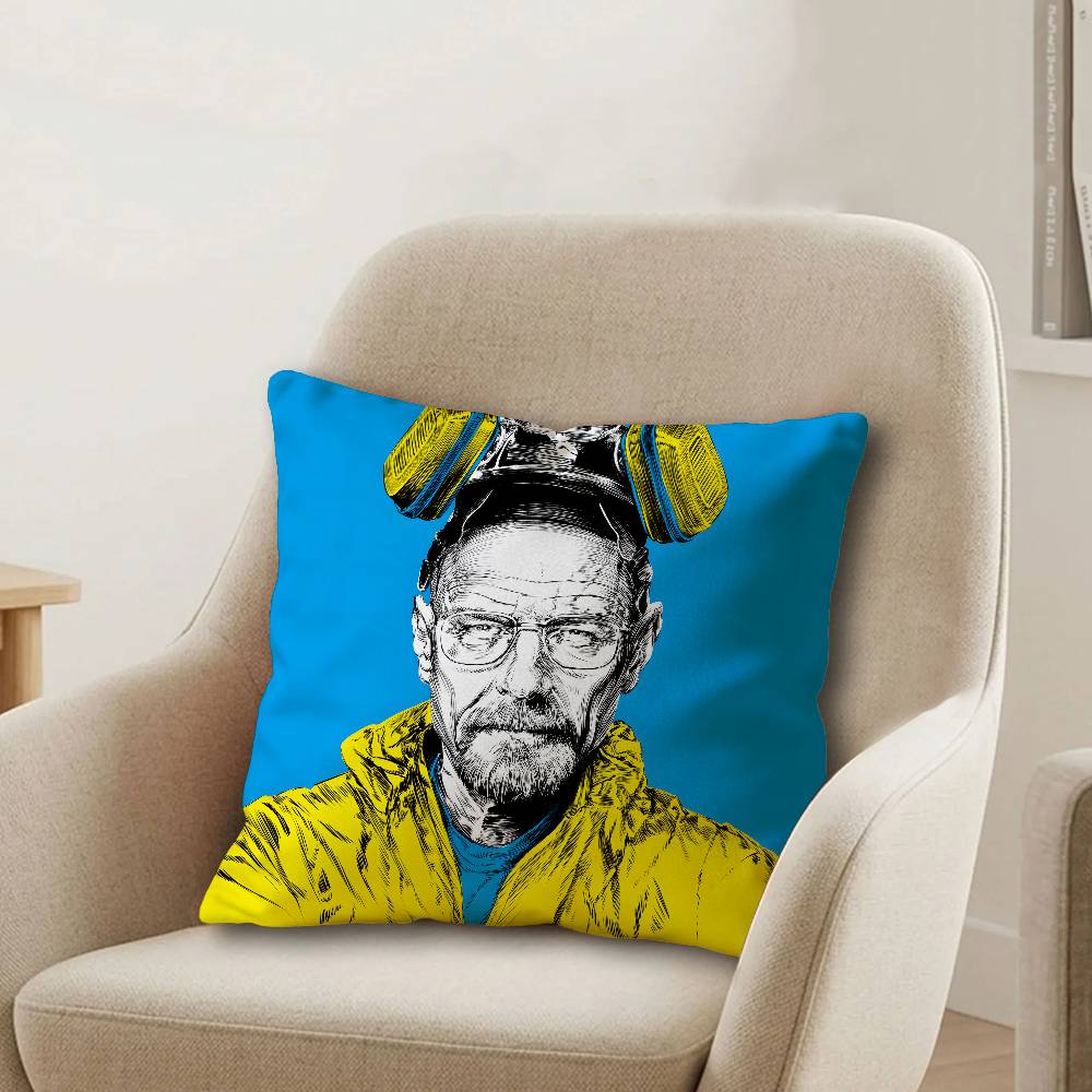Breaking Bad TV Show Series Cushion Cover Inches Farmhouse Decor Home Throw Pillow Covers for Couch Decorations