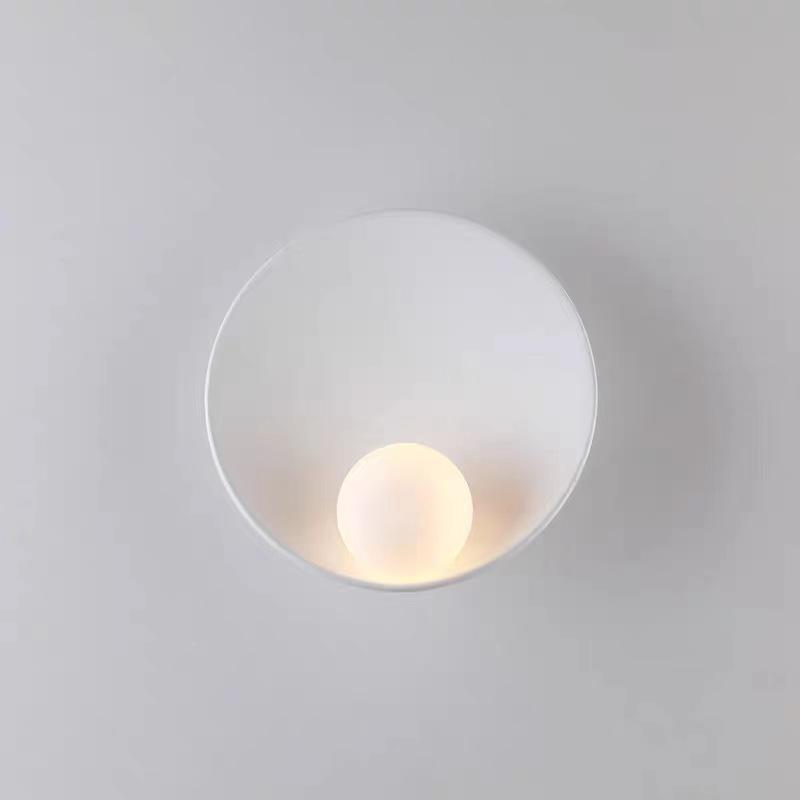 Zen Seashell Wall Lamp - Wabi-Sabi Japanese Style for Bedroom or Corridor Decor