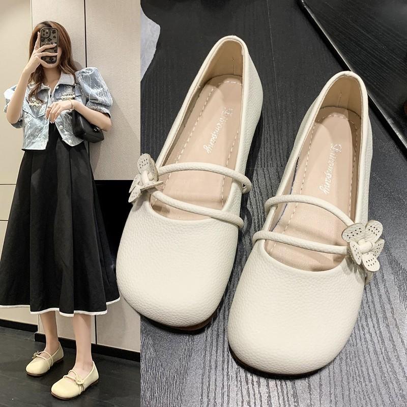 Chaussures à enfiler décontractées à fond plat à la mode pour femmes 2023 avec semelles souples