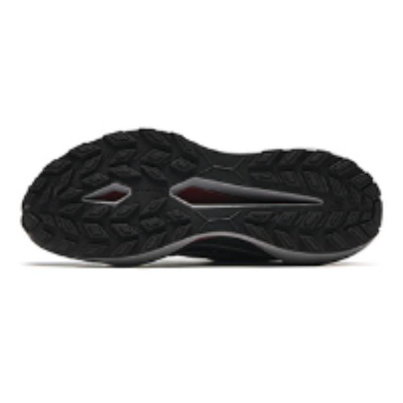 Anta Swift Abrasion Resistant Breathable Low top Trail Running Shoes Men's Black Sneakers 112416601A-1