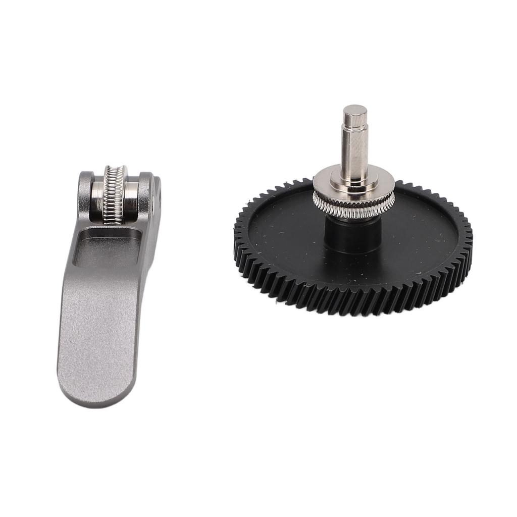 Hardened Steel Extruder Gear with Aluminum Alloy Handle Filament Drive Gear Replacement for Lab A1 A1 Mini 3D Printers