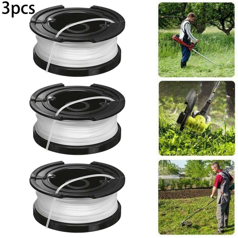 

Косіння Нейлоновий тример для трави Мотузка Кущоріз Стример Лінія Дріт для косіння Аксесуари для газонокосарки 3 pcs білий