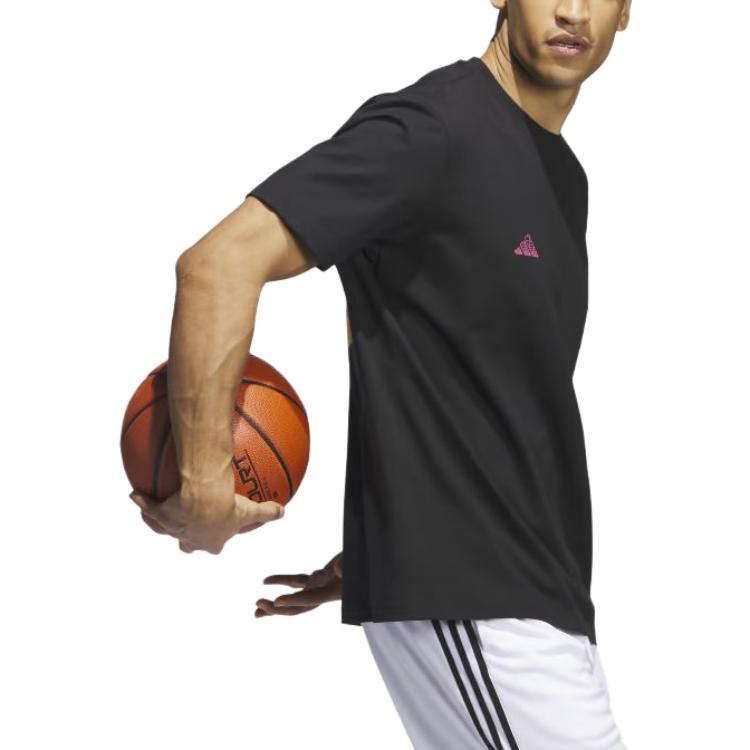 adidas Μπλουζάκι Κρίκοι Oasis Metaverse Μαύρο Ανδρικό Streetwear IM4636
