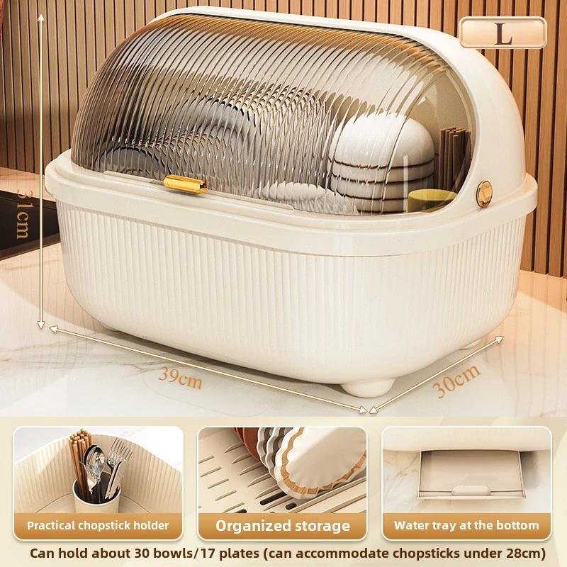 2025 Chopsticks Organizer, Household Multifunctional Draining Dish Dryer, Kitchen Utensils Put Dish Drainer, Dish Shelf Cupboard