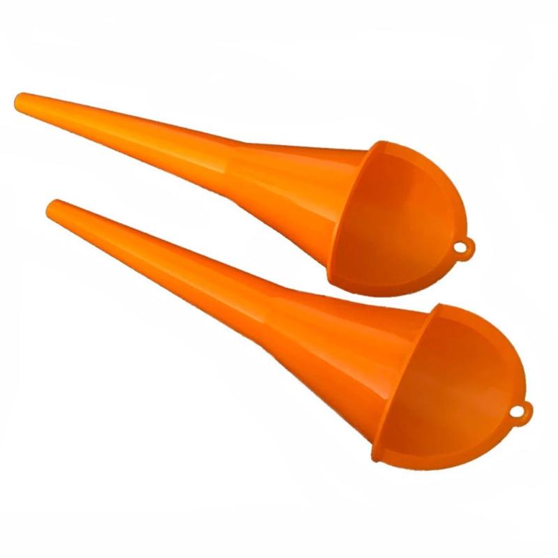 Car Long Stem Funnel Gasoline Oil Fuel Filling Tools Anti-splash Plastic Oil Funnel Motorcycle Refueling Tools Auto Accessories