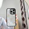Cute Little Bear Cartoon Phone Case for Apple 14, 15, 16, 17, Pro Models - Black Edges, Hard Protection