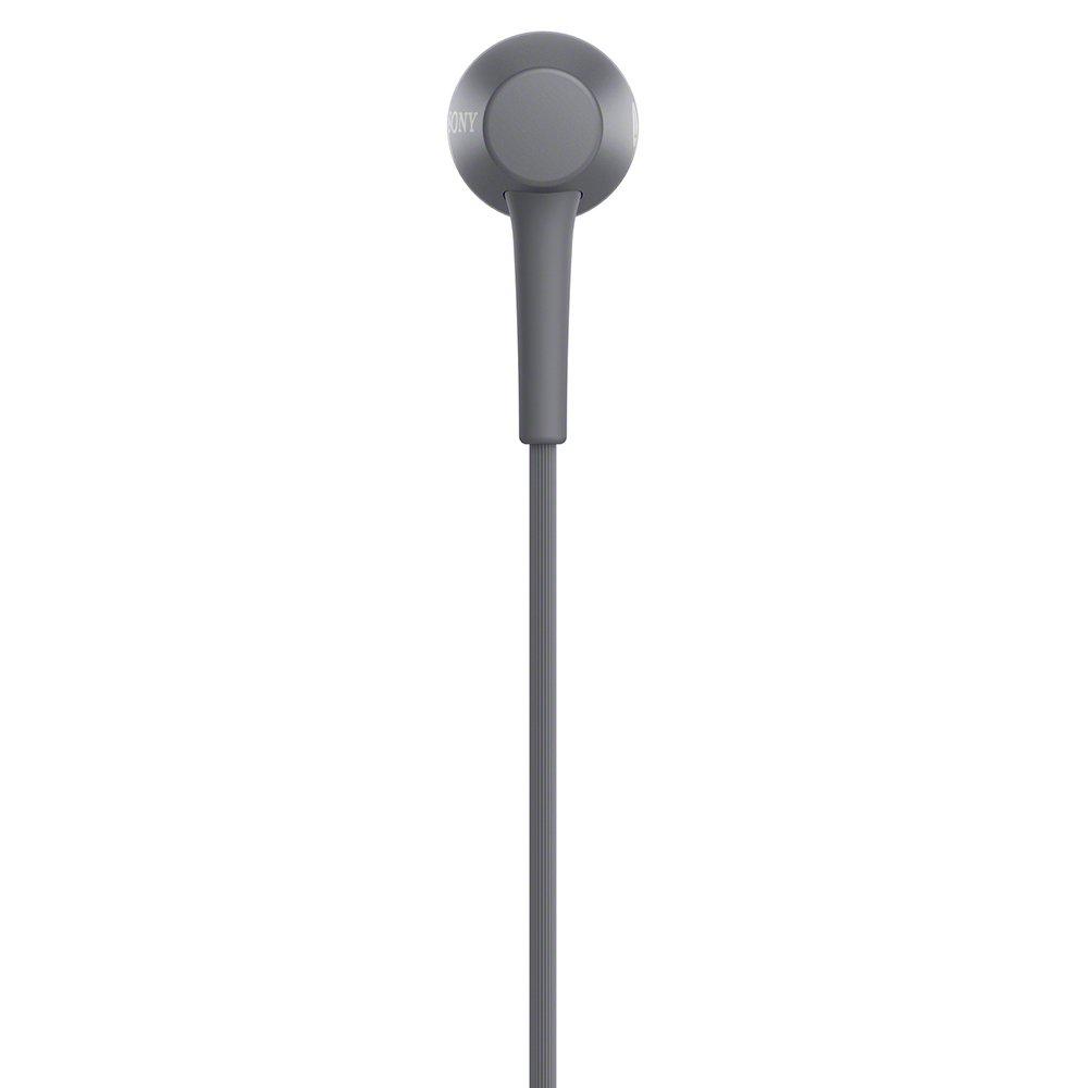 Sony earphones in 2 High resolution compatible type with remote control and microphone 2017 model grayish black B h.ear IER-H500A in-ear IER-H500A