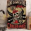 1 Piece Retro Metal Tin Sign Art Poster For Office Living Room Courtyard Wall Decor 8x12 Inch 20x30 cm