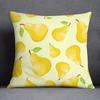 Strawberry Print Throw Pillowcase Peach Skin Red Fruit Cushion Cover Living Room Couch Bedroom Decor Aesthetic Home Accessory