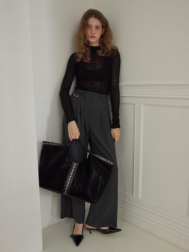 Noische Sterling Big Tote Bag _ Black