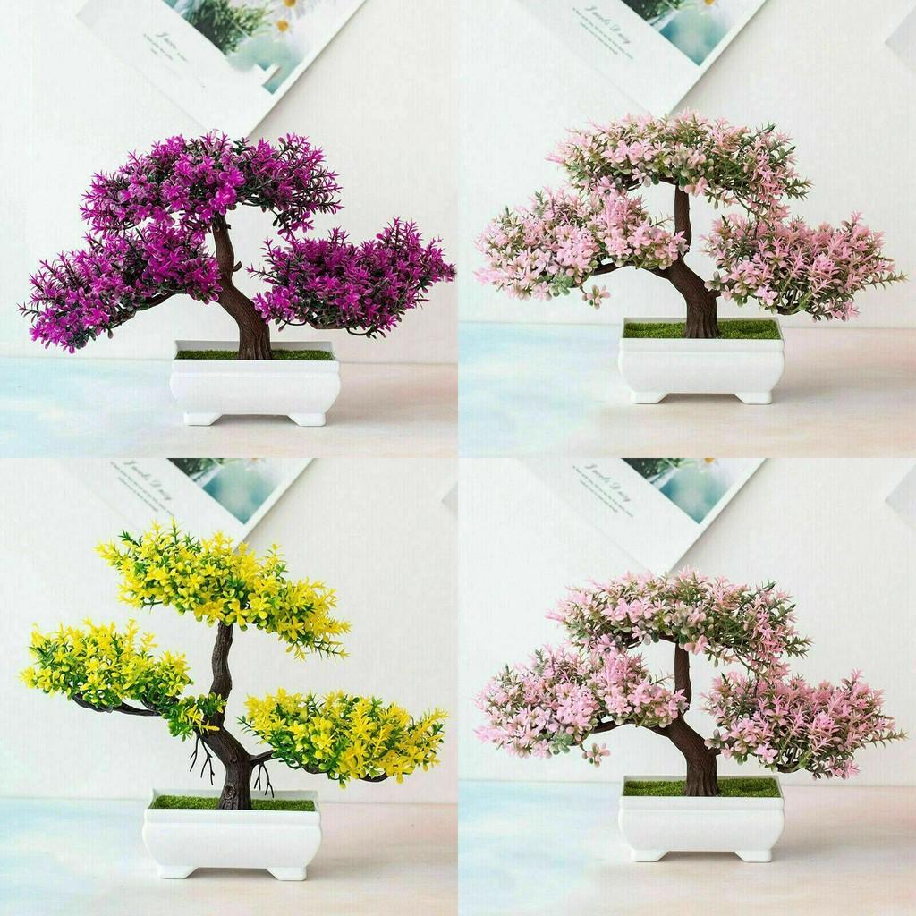 Stunning Bonsai Simulation Artificial Pine Tree Pot Plant For Home And Office Decor