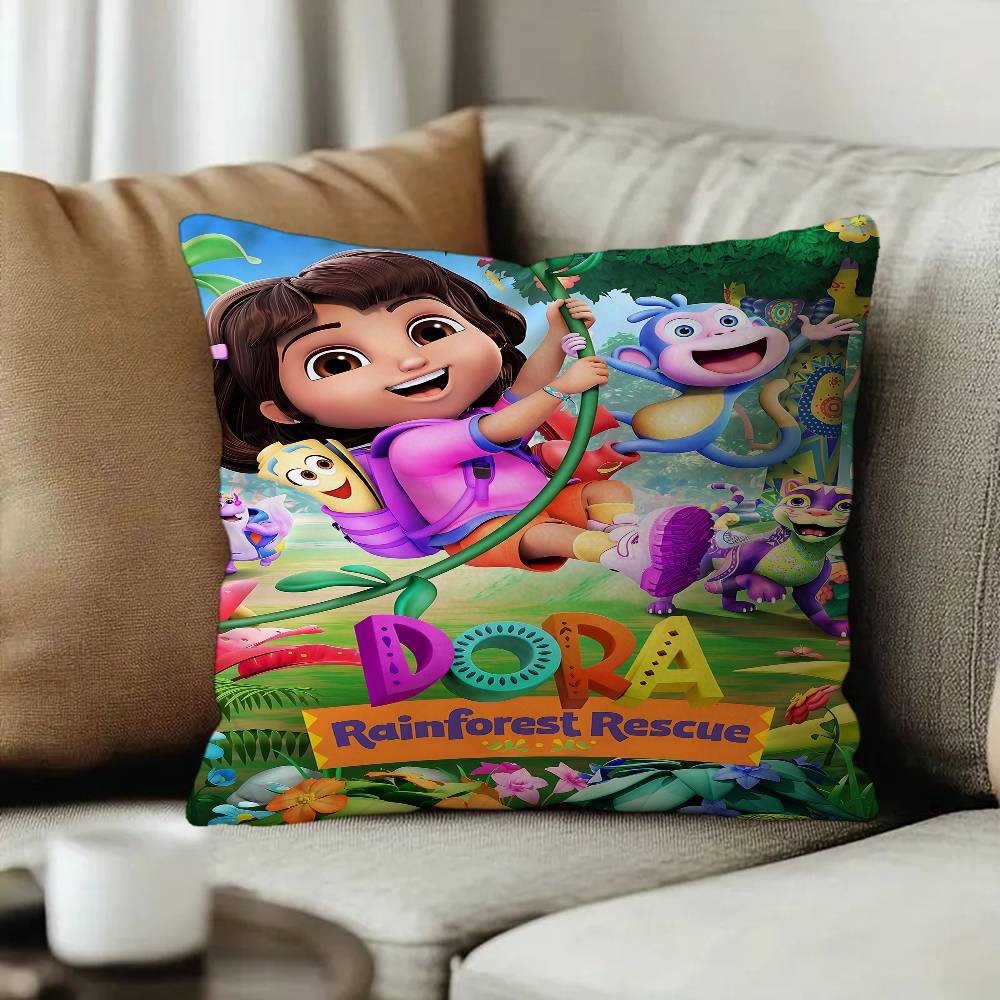 Cartoon DDora The EExplorer Pillow Anime Pillow Sofa Bed Head Pillow Cover Cushion Cover x cm Fashion