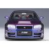 AUTOart 1/18 Scale Nismo R34 GT-R Z-tune Midnight Purple III Finished Product