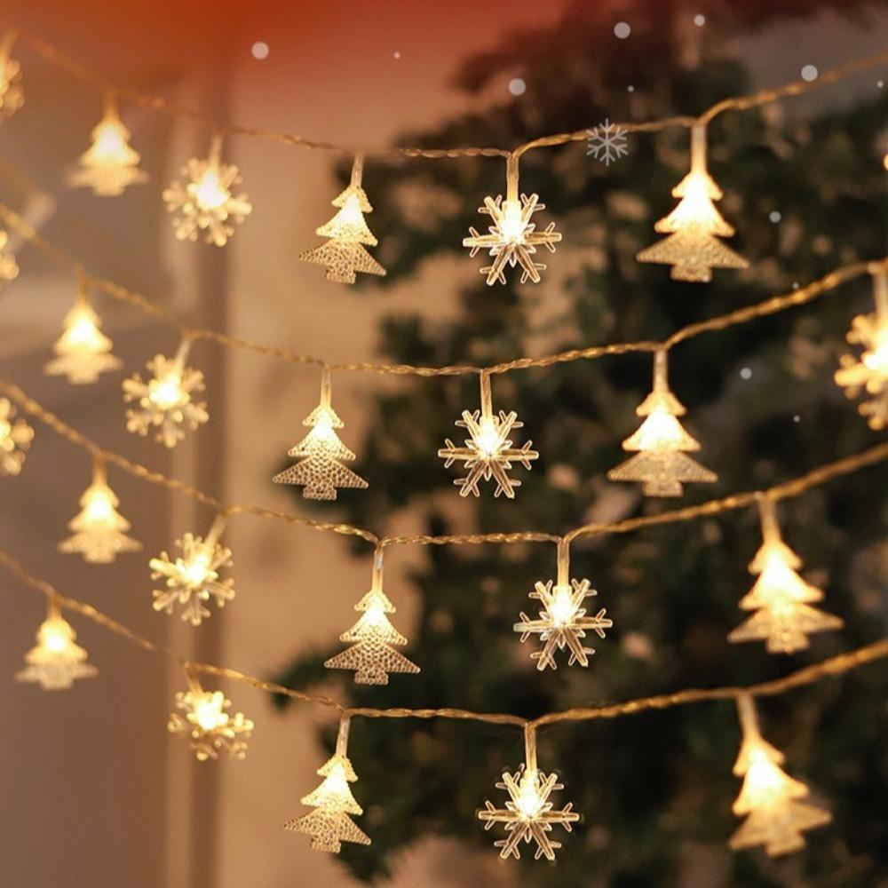 3M LED String Lights Garland Lights Xmas Tree Ornaments Garden Fairy Lights Waterproof Outdoor Lamp Christmas Decorations
