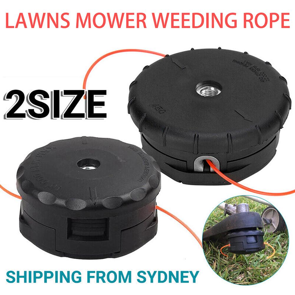 Weeding Rope Trimmer Head Replacement Heavy Duty Grass Trimmer Line Head For Brushcutter String Trimmer Lawn Mower Accessories