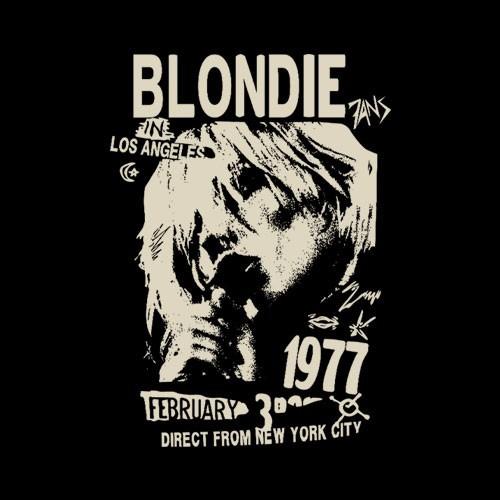 Blondie Band Member Short Sleeve Black S-234XL T-shirt A680 XXXL