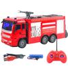 Children's Rechargeable Remote Control Excavator Bulldozer Toy with Lights