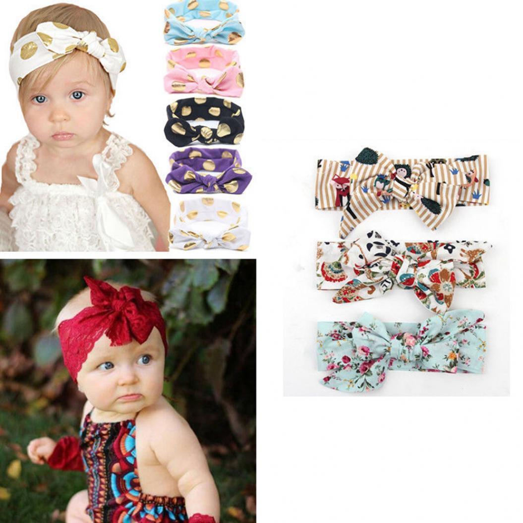 

Новорожденный Малыш Малыш Девочка Цветы Волосы Булавка Бант Головной убор Подарок