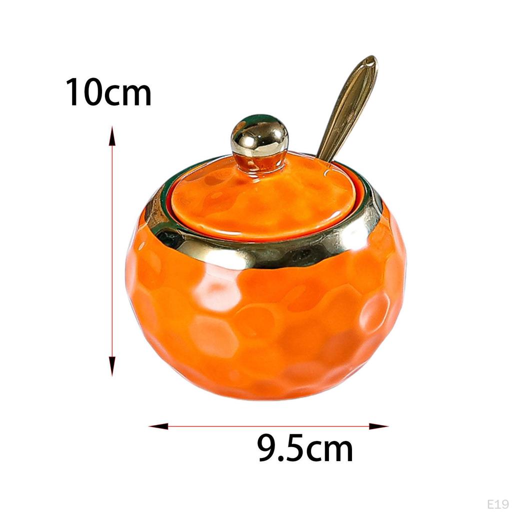 Keramická nádoba na cukr na koření asi 300 ml nádoba na sůl na domácí kávu