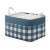 Foldable Fabric Storage Basket Medium Size 35x25x20cm with Handles for Organizing Household Items Durable and Lightweight Design