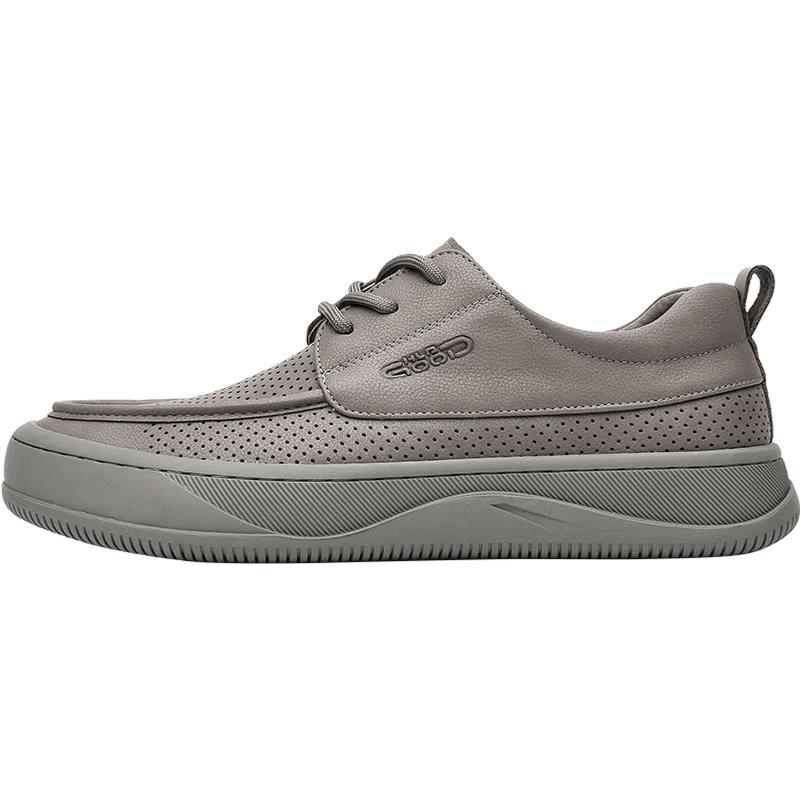 HLA Men s Retro Big-Toe Casual Leather Shoes 42
