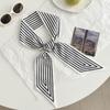Silk scarf long strip new fashion tie bag ribbon streamer versatile small scarf bow headband headgear decorative belt