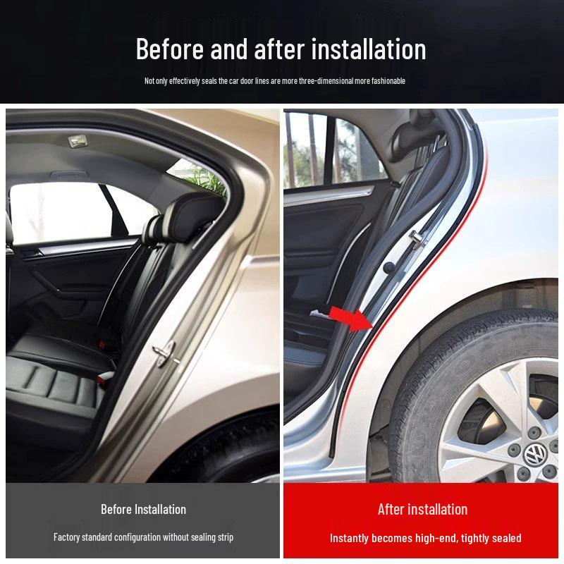 Universal Car B-Pillar Noise Reduction and Dustproof Sealing Strip