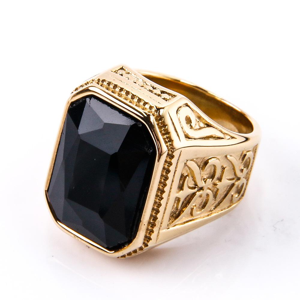 

Панк Мода Кольца с Черным Камнем Мужские Женские Винтажное Кольцо Люцифера Сатаны с Крестом Нержавеющая Сталь Байкерские Украшения Подарок Дропшиппинг Роскошь 9 циан