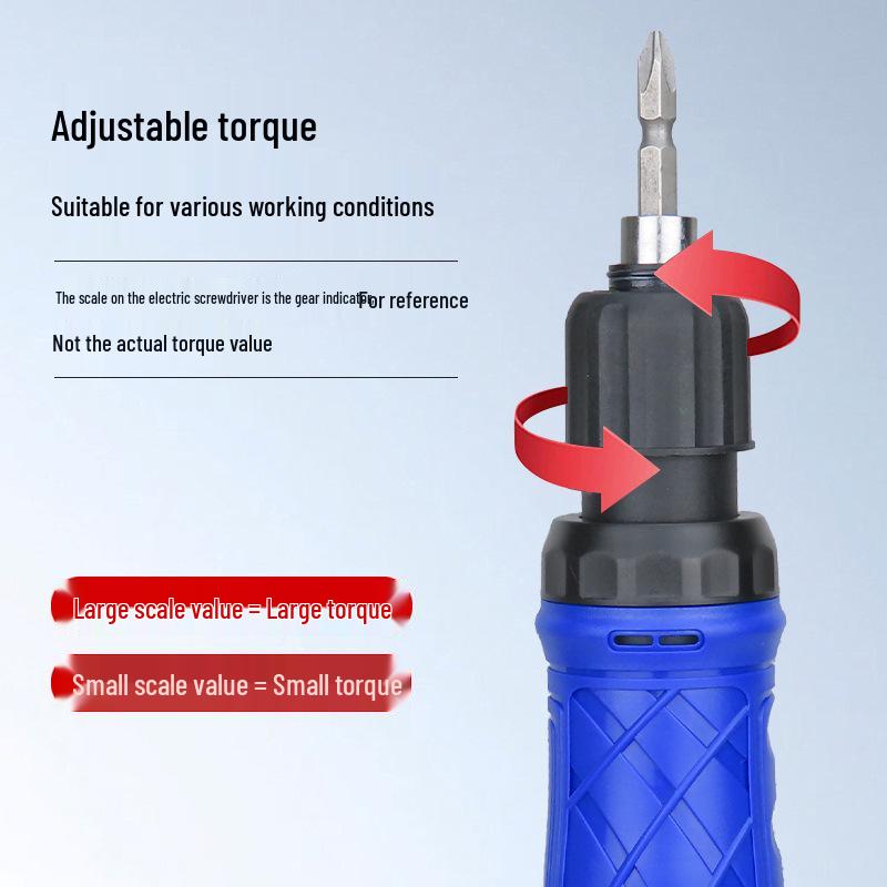 Gaobao Brushless Electric Screwdriver with Auto-Stop, Plug-In, Multifunctional, and Adjustable Speed