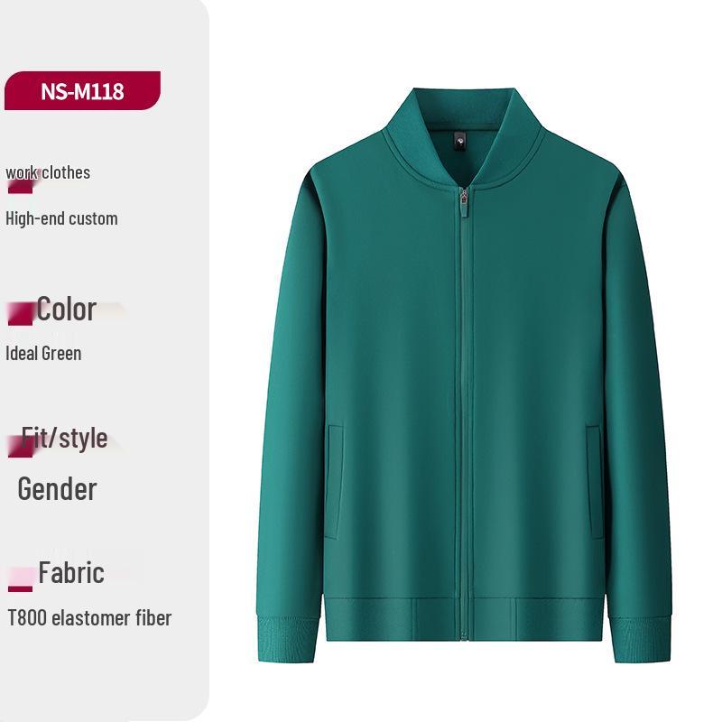 

Unisex Autumn/Winter Long Sleeve Flight Jacket & Cardigan - Comfortable Workwear & Sports Top XXXL