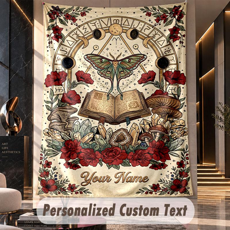 Nature Landscape (63) Theme Custom Tapestry Personalized Custom Name Text Wall Hanging Tapestry Home Decor Background Cloth
