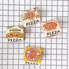 5/10 Pcs 1:12 Dollhouse Miniatures Pizza Box Model Doll House Accessories Decor Simulation Mini Food Toys Pretend Play Toys DIY