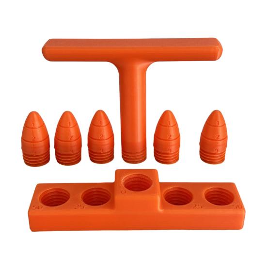 Mini Seeds Spreader 3D Printed Handheld Seeds Dispenser Manual Garden Seeds Planter Sower Tool for Small Seeds