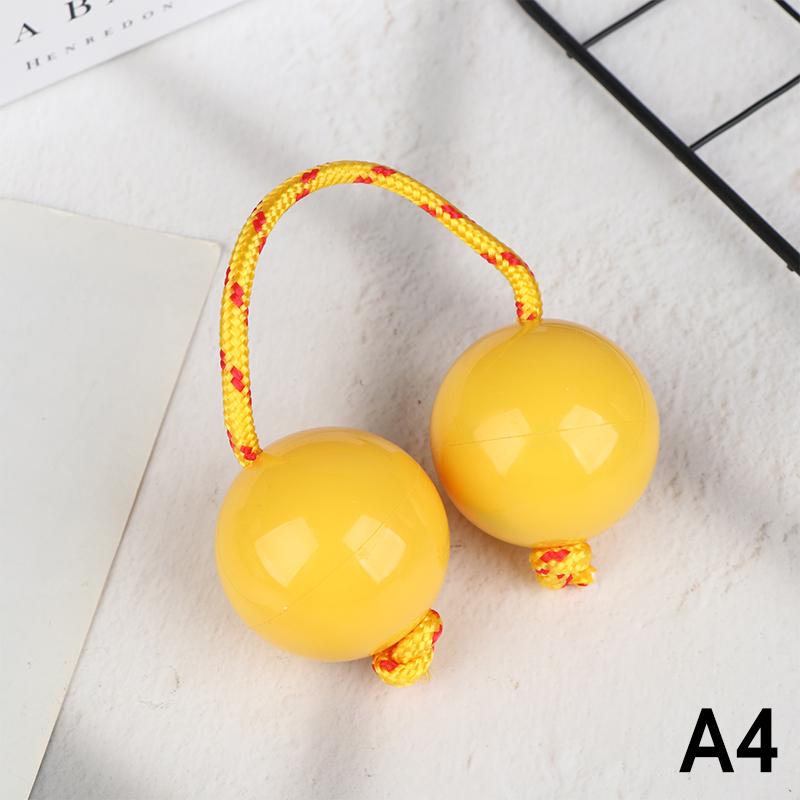 2Pcs Kashaka Rhythmic Balls Portable Rhythmic Fingertip Shaker Single Hand Percussion Instruments For Kid Adults Beginners