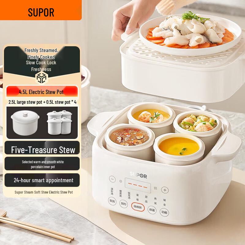 Электрическая тушеварка SUPOR 4,5 л