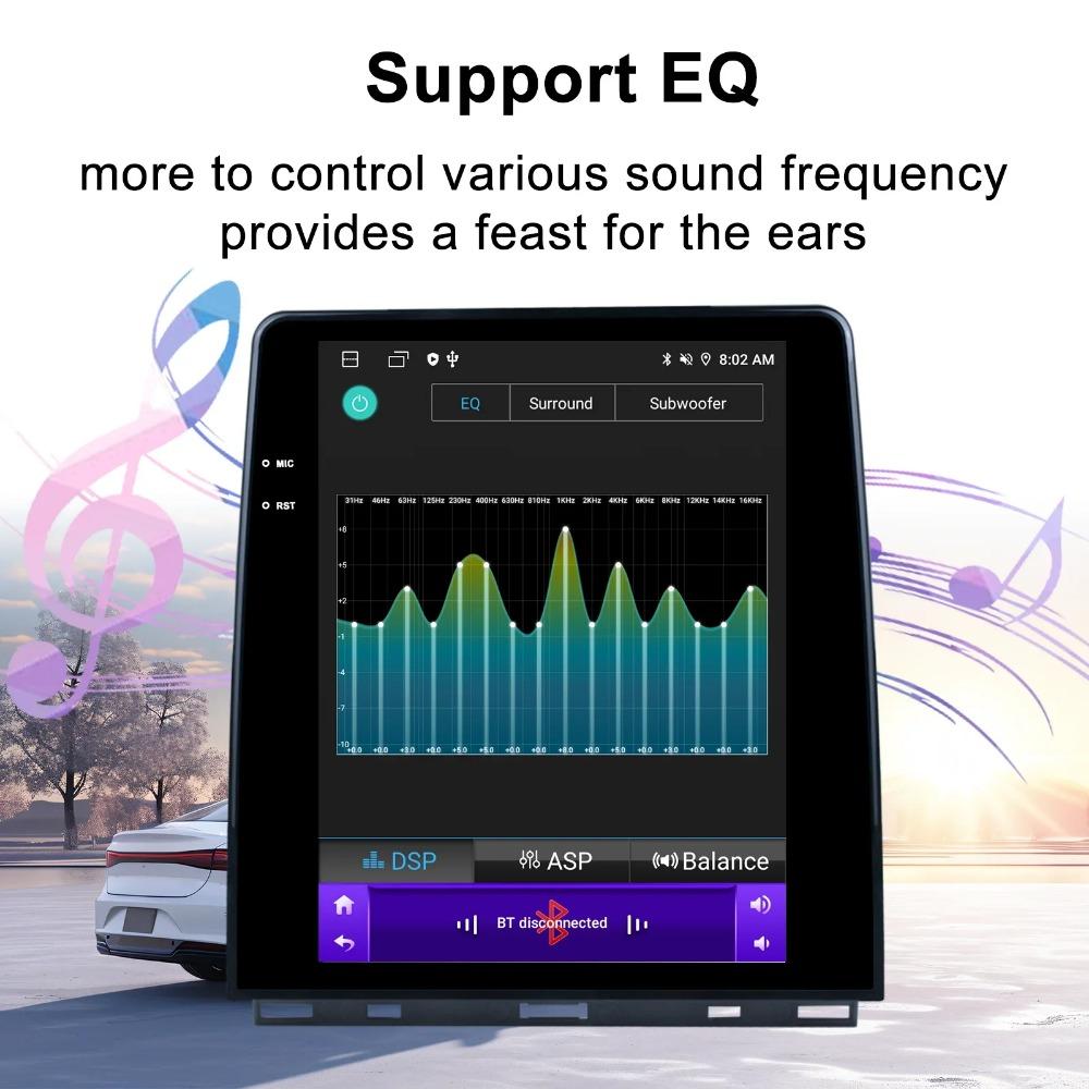 TOYOUSONIC 9.7'' Stereo For Renault Clio5 CL10 5 2019-2021 GPS Navigation Carplay Android Auto Car Radio 1din Android Head Unit