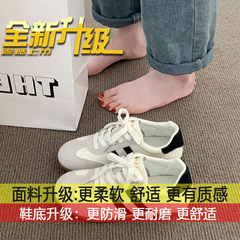 

Retro super fire virtue training little white shoes women s new fashionable lightweight flat sole breathable sports casual shoes for autumn 2025 40