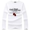 Men's Large Size Round Neck Long-Sleeve Slim Bottoming Sweatshirts for Spring and Autumn