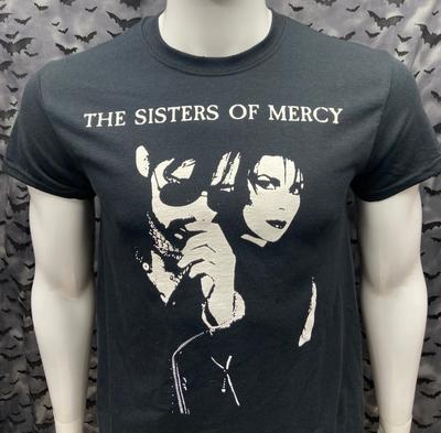 Sisters of Mercy Maglietta Goth Deathrock Post Punk Rock Gotico Vintage Band Unisex