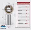 Spherical Plain Bearing with Fish Eye Rod End: Self-Lubricating SA8T/K, SA10T/K, SA12T/K, SA14T/K