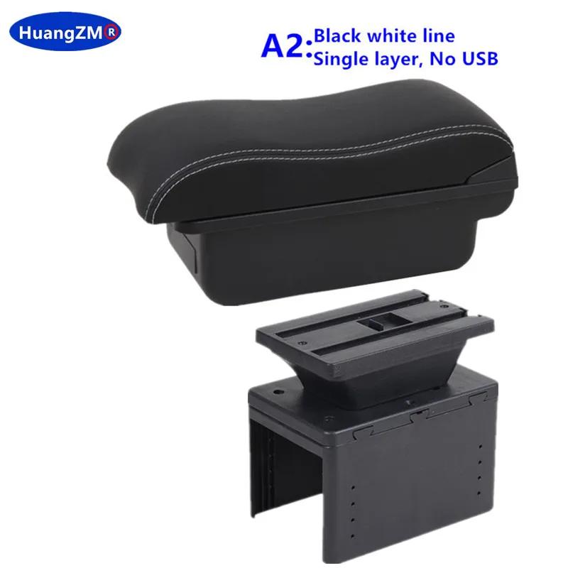 For Fiat Grande Punto Armrest Box for Fiat Punto Car Armrest Box Central Storage Box Interior Retrofit Car Accessories