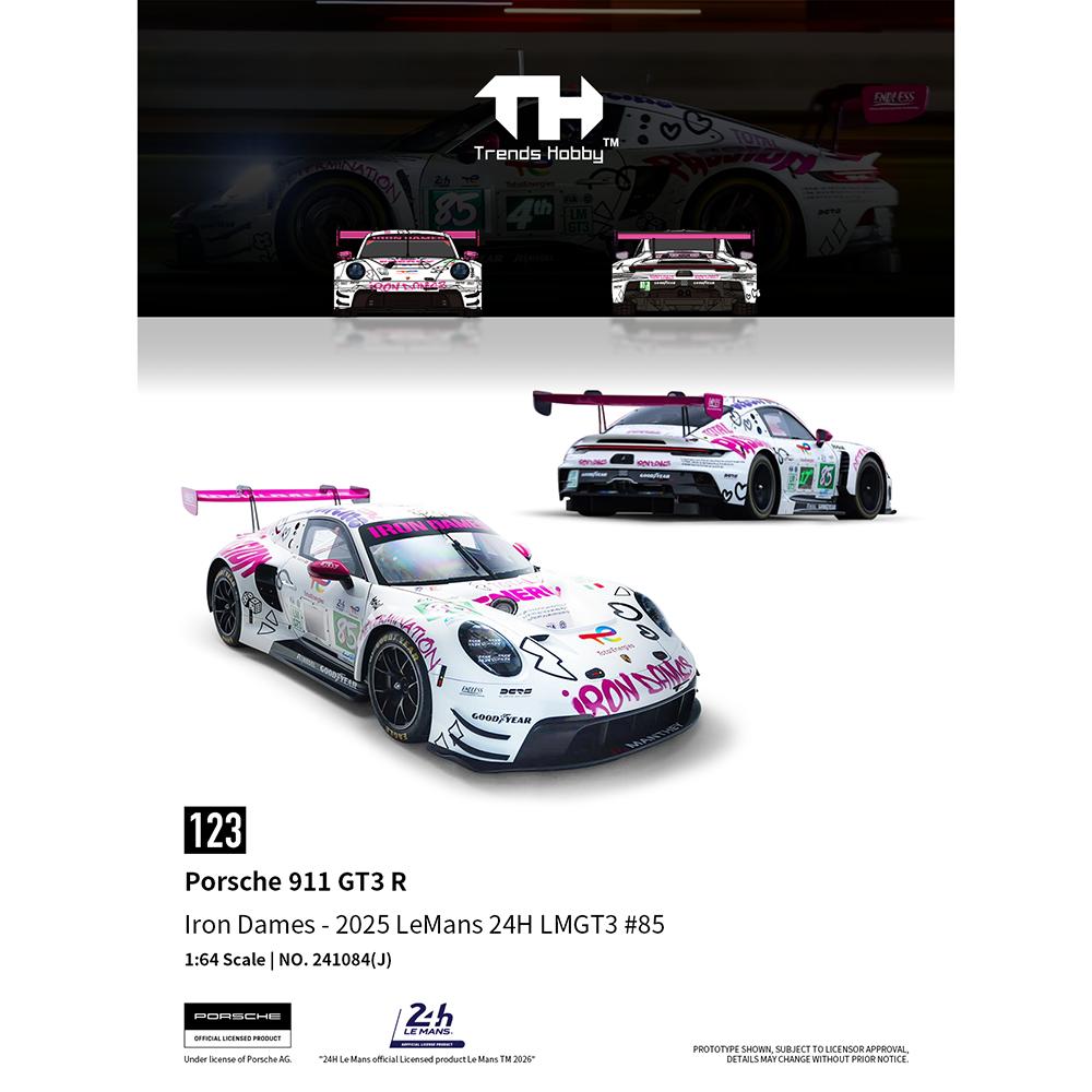 Trends Hobby 1:64 Porsche 911 GT3 R LeMans 24H Lamborghini Huracan GT3 Evo 2 CHINA GT Manthey 1. Phorm Diecast Auto Modell
