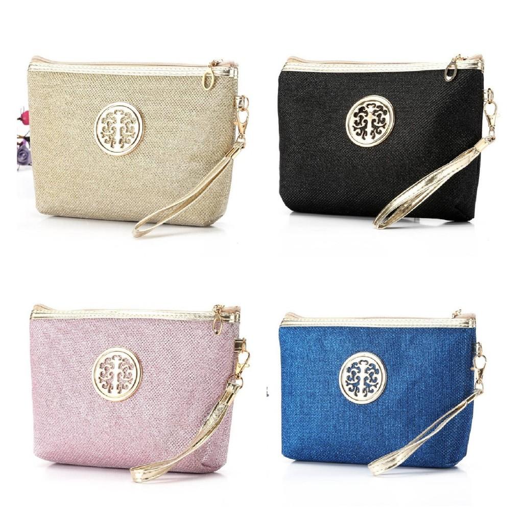 Classical Fashion Travel Cosmetic Toiletry Bag Stylish Portable Makeup Storage Pouch