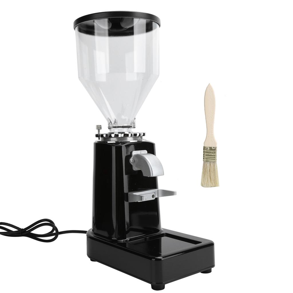 Electric Coffee Grinder Coffee Bean Mill Grinding Machine for Commercial Home Use Black