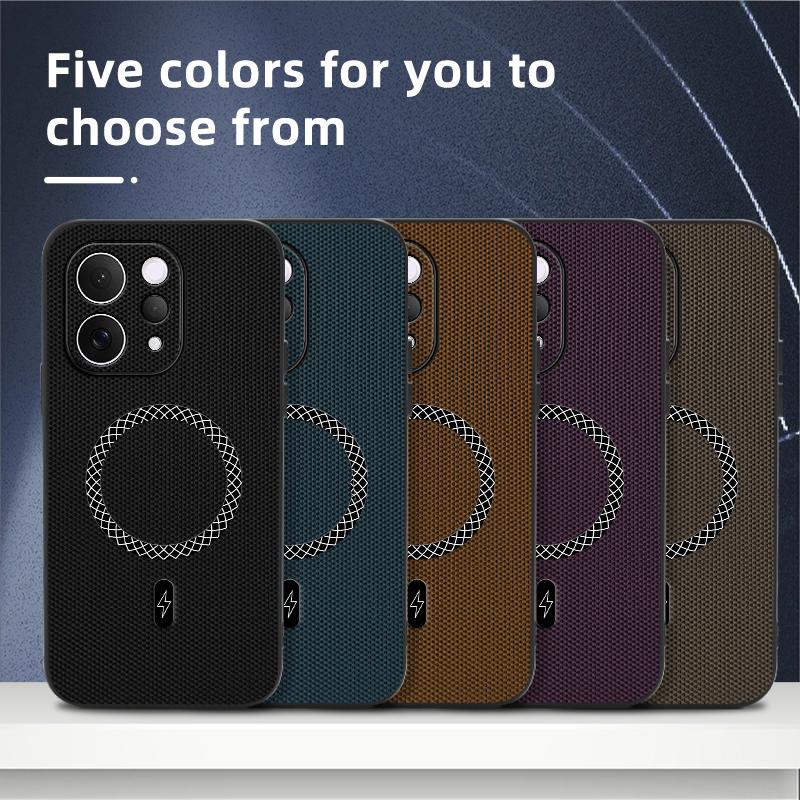 Magnetic Leather Case for iPhone 17 16 15 14 13 Pro Max Air 16e Cover Soft Shockproof Full Camera Protector Mag-safe Shell Funda